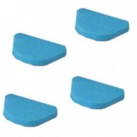 Plasdent FOAM INSERTS FOR DENTURE BOX, Blue, 3 ¾" x 2 ⅝" x ½" (1000pcs/case)